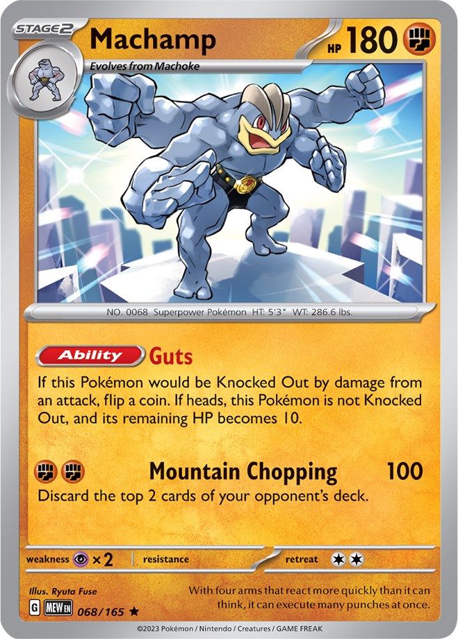 Machamp (068/165) [Scarlet & Violet 151] | Jack's On Queen