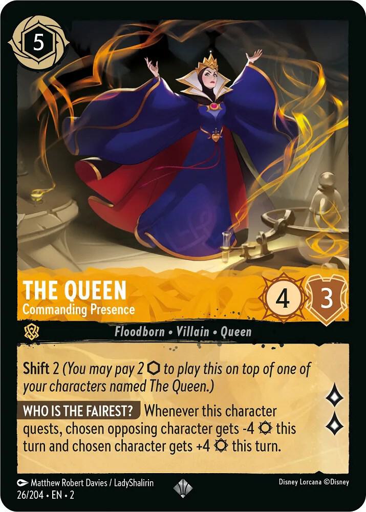 The Queen - Commanding Presence (26/204) [Rise of the Floodborn] | Jack's On Queen