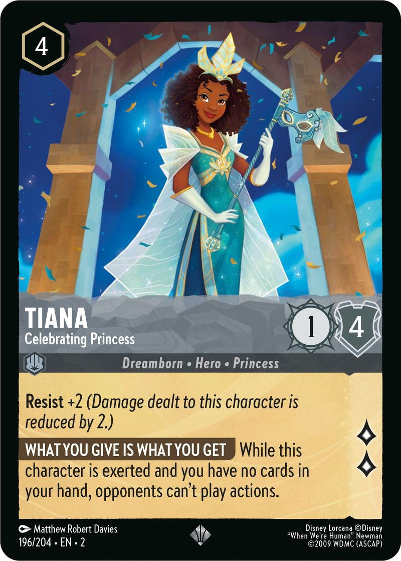 Tiana - Celebrating Princess (196/204) [Rise of the Floodborn] | Jack's On Queen