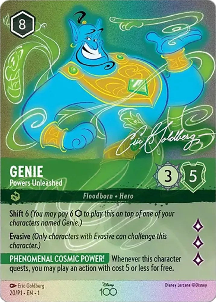 Genie - Powers Unleashed (Enchanted) (20) [Disney100 Promos] | Jack's On Queen