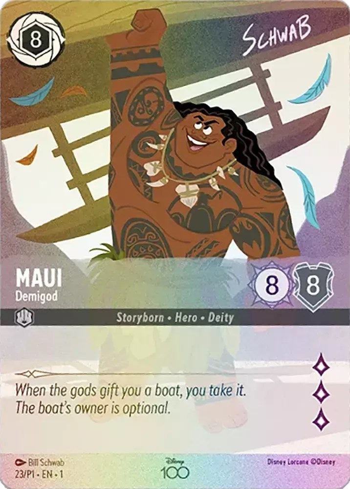 Maui - Demigod (Enchanted) (23) [Disney100 Promos] | Jack's On Queen