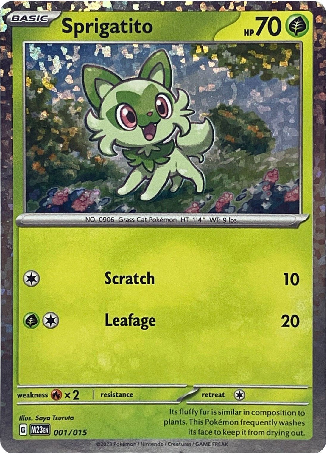 Sprigatito (001/015) [McDonald's Promos: 2023 Collection] | Jack's On Queen