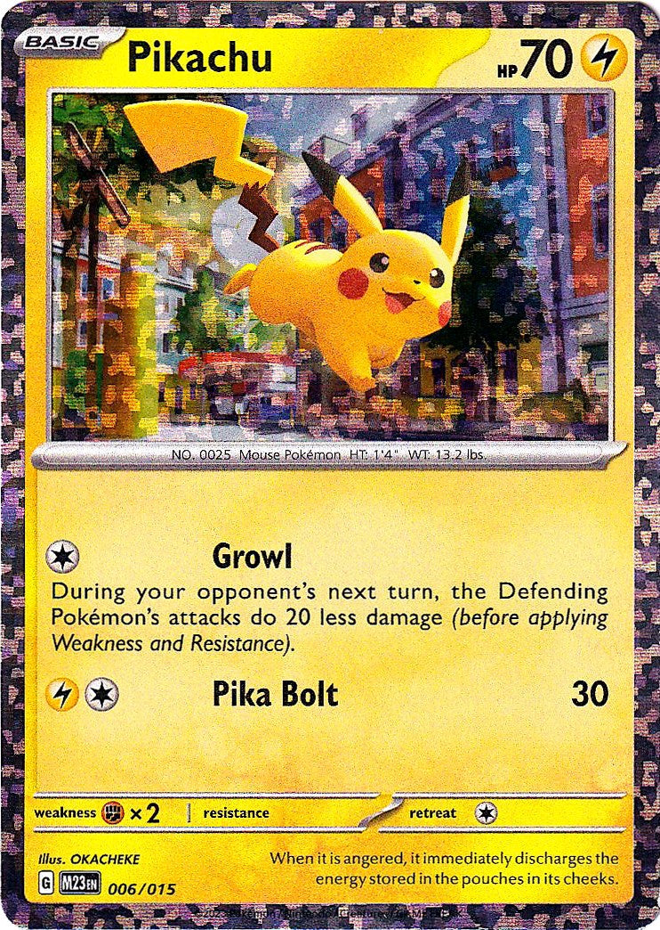 Pikachu (006/015) [McDonald's Promos: 2023 Collection] | Jack's On Queen