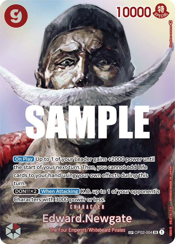 Edward.Newgate (SP) (OP02-004) [Kingdoms of Intrigue] | Jack's On Queen