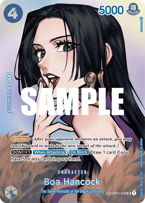 Boa Hancock (SP) (OP01-078) [Kingdoms of Intrigue] | Jack's On Queen