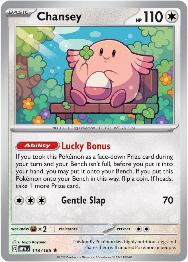 Chansey (113/165) [Scarlet & Violet 151] | Jack's On Queen