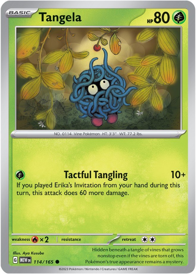 Tangela (114/165) [Scarlet & Violet 151] | Jack's On Queen