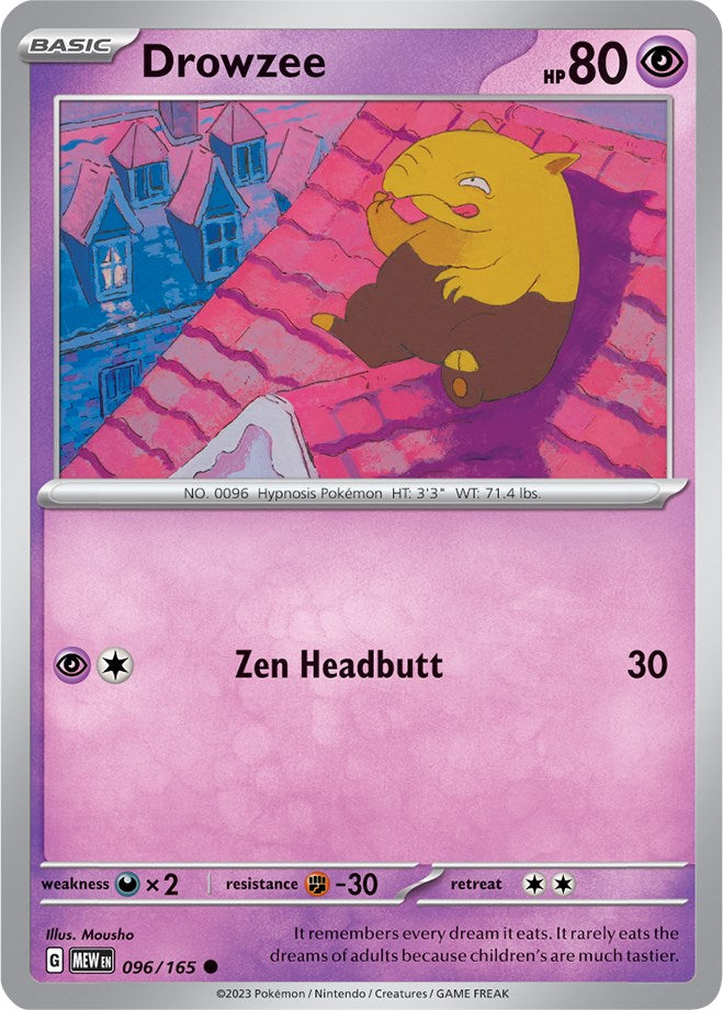 Drowzee (096/165) [Scarlet & Violet: 151] | Jack's On Queen