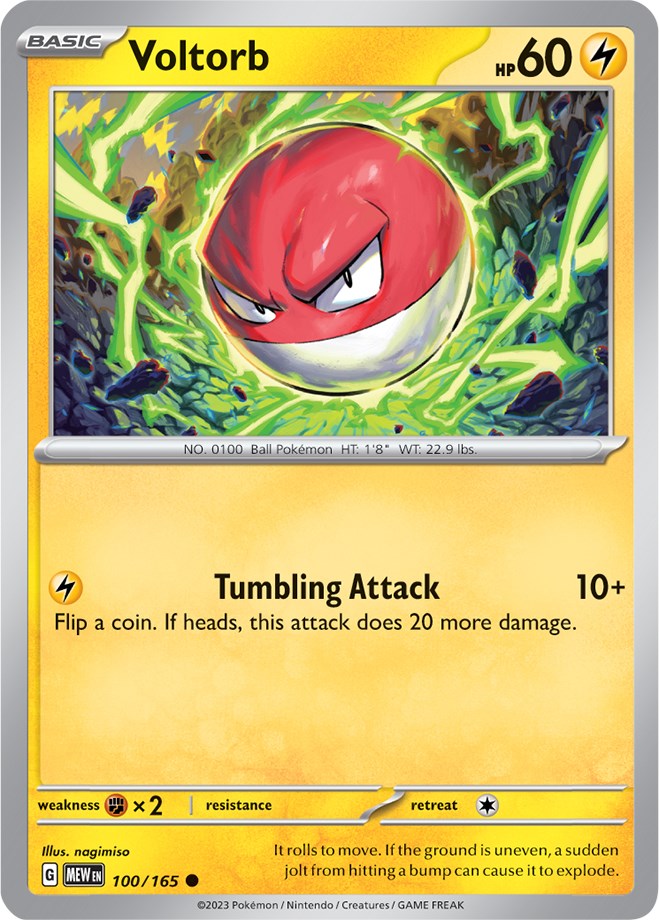 Voltorb (100/165) [Scarlet & Violet 151] | Jack's On Queen