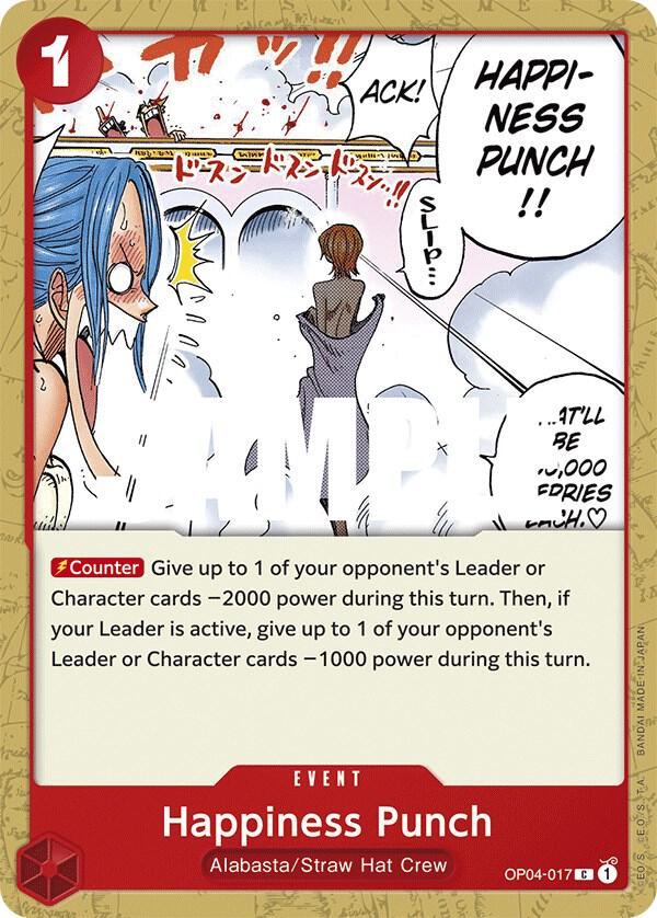 Happiness Punch (OP04-017) [Kingdoms of Intrigue] | Jack's On Queen