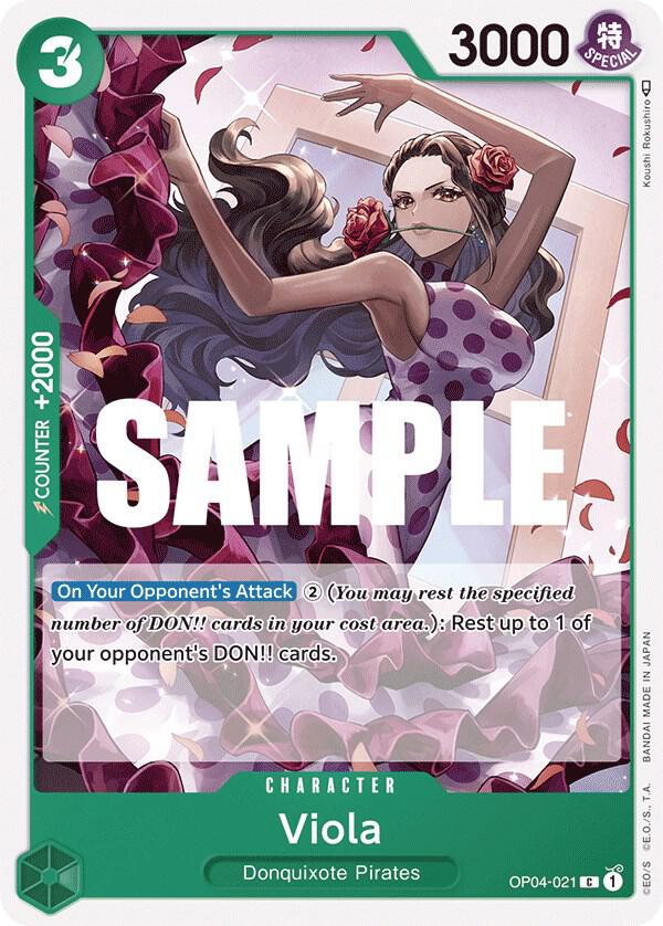 Viola (OP04-021) [Kingdoms of Intrigue] | Jack's On Queen