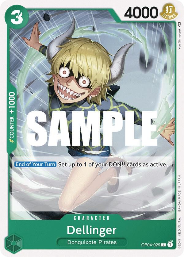Dellinger (OP04-029) [Kingdoms of Intrigue] | Jack's On Queen