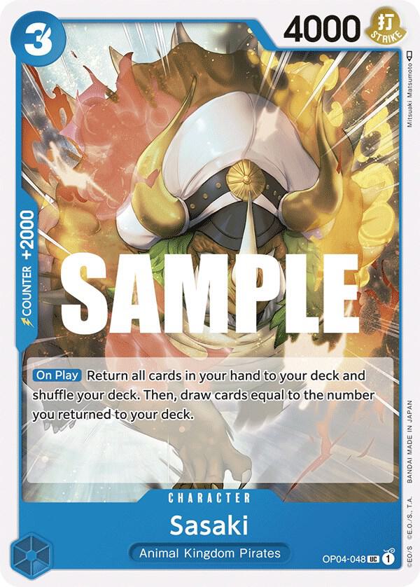 Sasaki (OP04-048) [Kingdoms of Intrigue] | Jack's On Queen