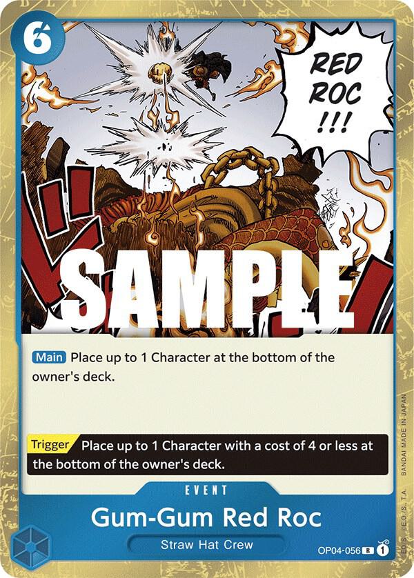 Gum-Gum Red Roc (OP04-056) [Kingdoms of Intrigue] | Jack's On Queen