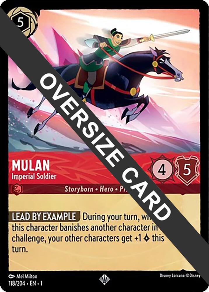 Mulan - Imperial Soldier (Oversized) (118/204) [The First Chapter] | Jack's On Queen
