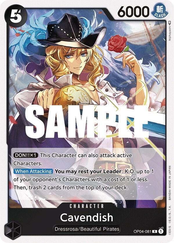 Cavendish (OP04-081) [Kingdoms of Intrigue] | Jack's On Queen