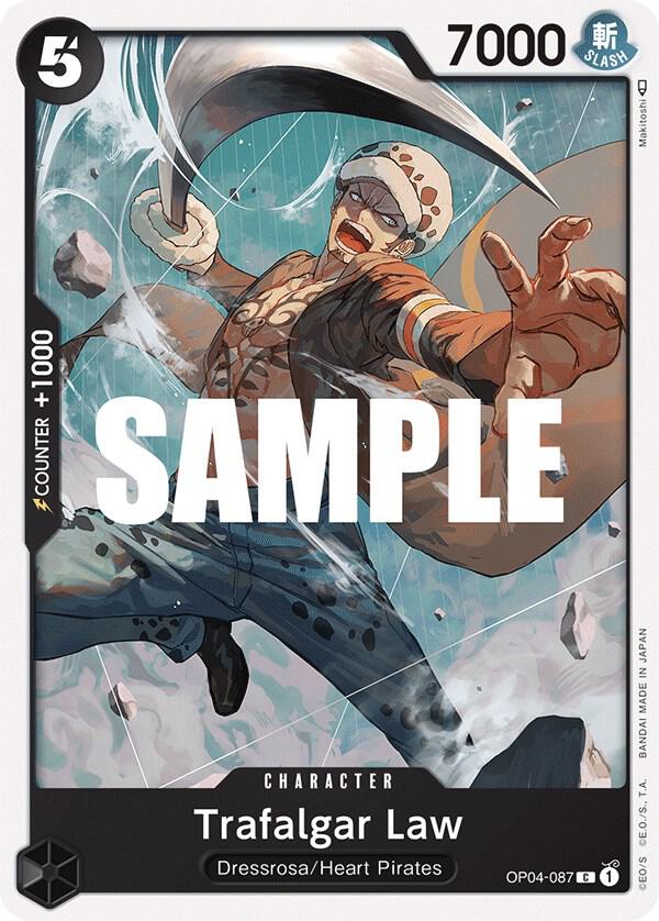 Trafalgar Law (OP04-087) [Kingdoms of Intrigue] | Jack's On Queen