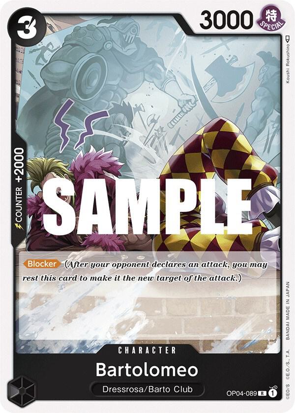Bartolomeo (OP04-089) [Kingdoms of Intrigue] | Jack's On Queen