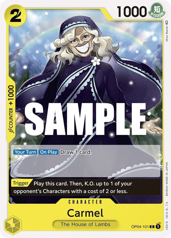 Carmel (OP04-101) [Kingdoms of Intrigue] | Jack's On Queen