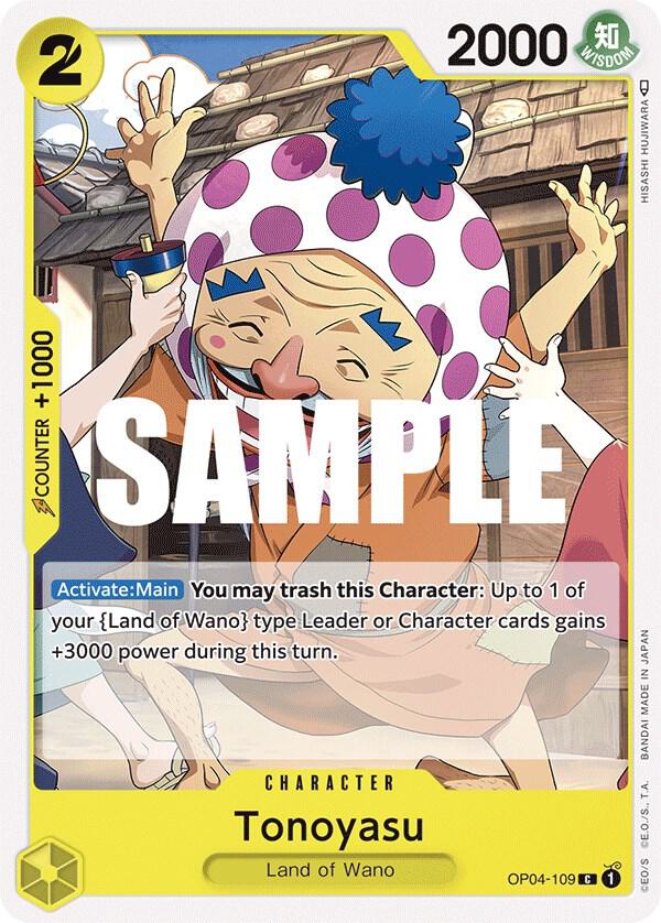 Tonoyasu (OP04-109) [Kingdoms of Intrigue] | Jack's On Queen