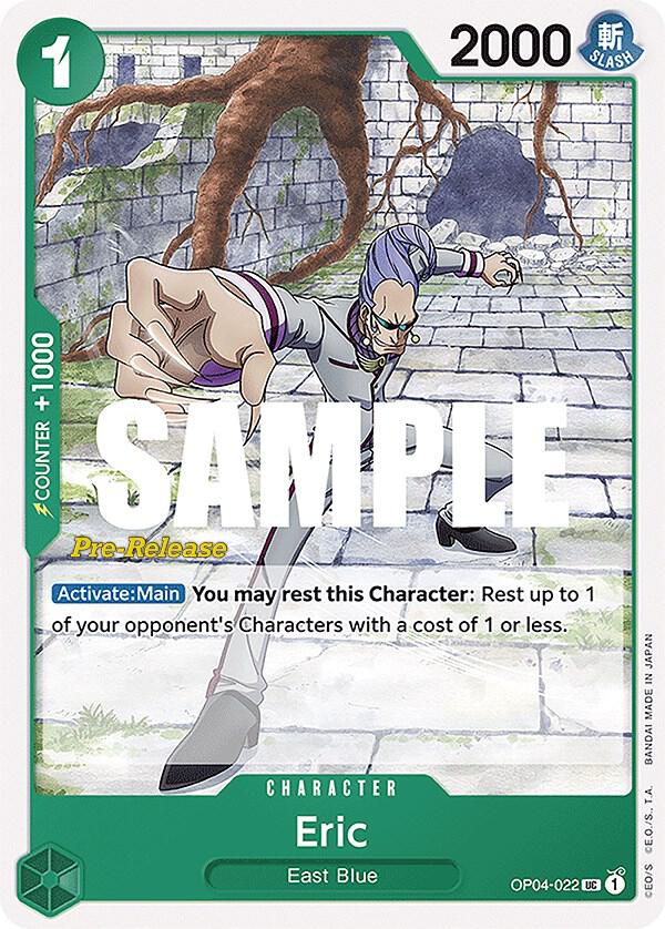 Eric (OP04-022) [Kingdoms of Intrigue Pre-Release Cards] | Jack's On Queen