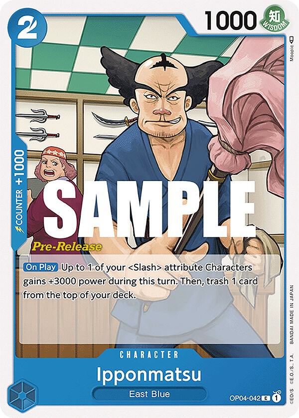 Ipponmatsu (OP04-042) [Kingdoms of Intrigue Pre-Release Cards] | Jack's On Queen