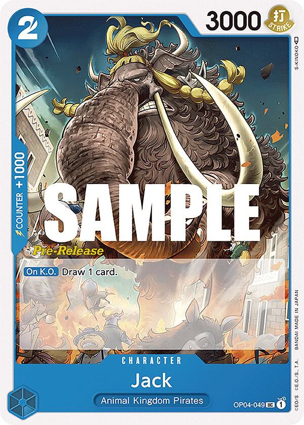 Jack (OP04-049) [Kingdoms of Intrigue Pre-Release Cards] | Jack's On Queen