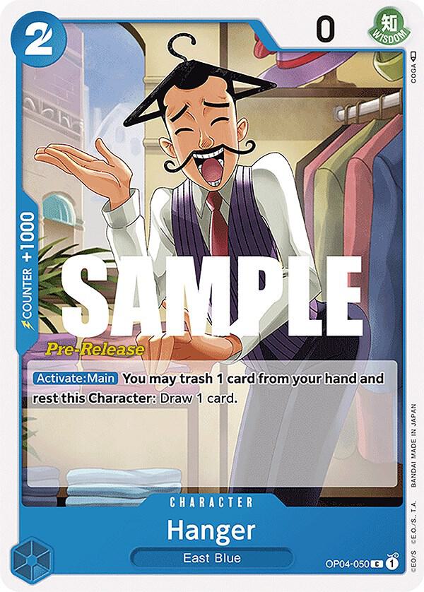 Hanger (OP04-050) [Kingdoms of Intrigue Pre-Release Cards] | Jack's On Queen