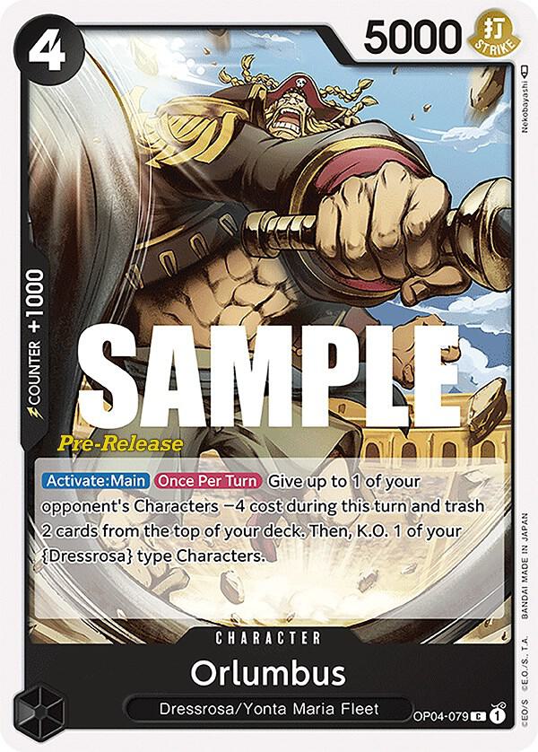 Orlumbus (OP04-079) [Kingdoms of Intrigue Pre-Release Cards] | Jack's On Queen