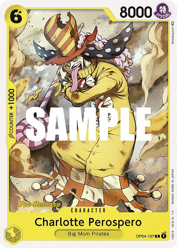 Charlotte Perospero (OP04-107) [Kingdoms of Intrigue Pre-Release Cards] | Jack's On Queen