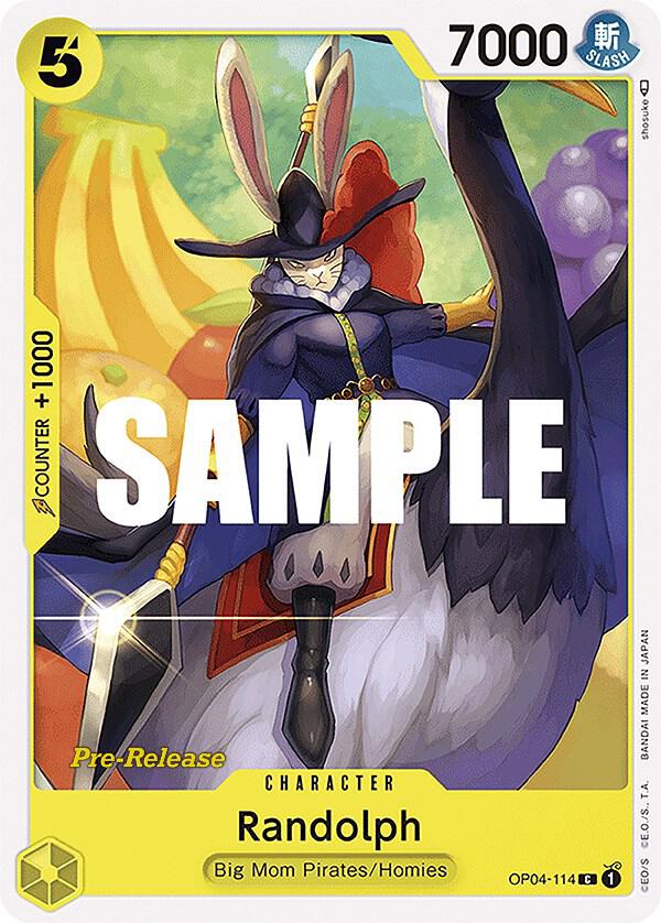 Randolph (OP04-114) [Kingdoms of Intrigue Pre-Release Cards] | Jack's On Queen