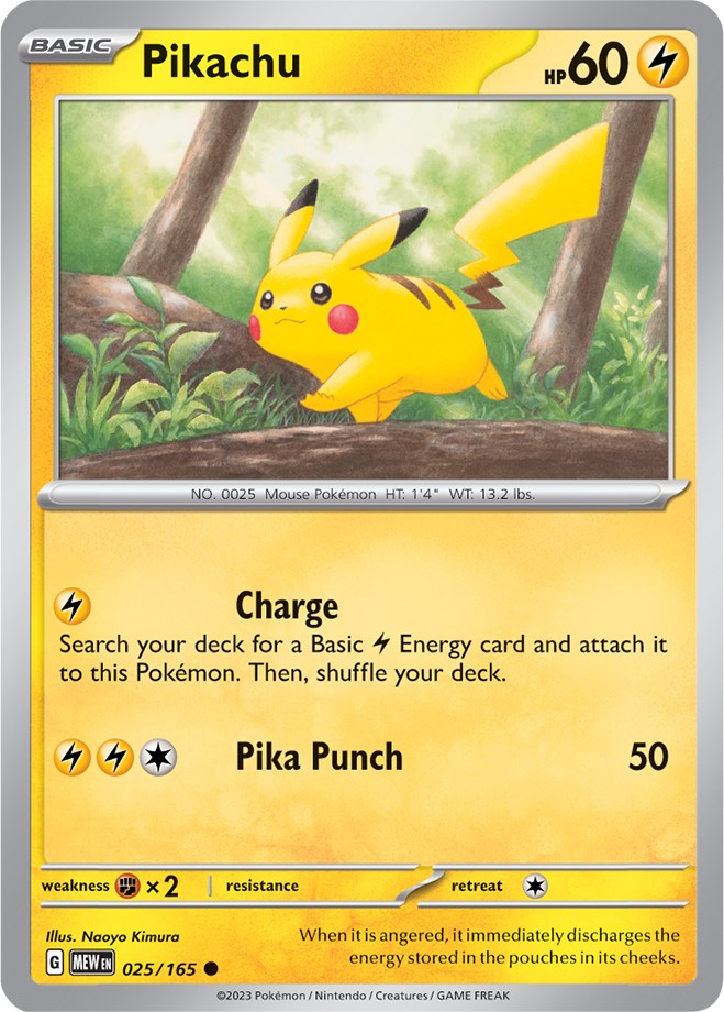 Pikachu (025/165) [Scarlet & Violet 151] | Jack's On Queen
