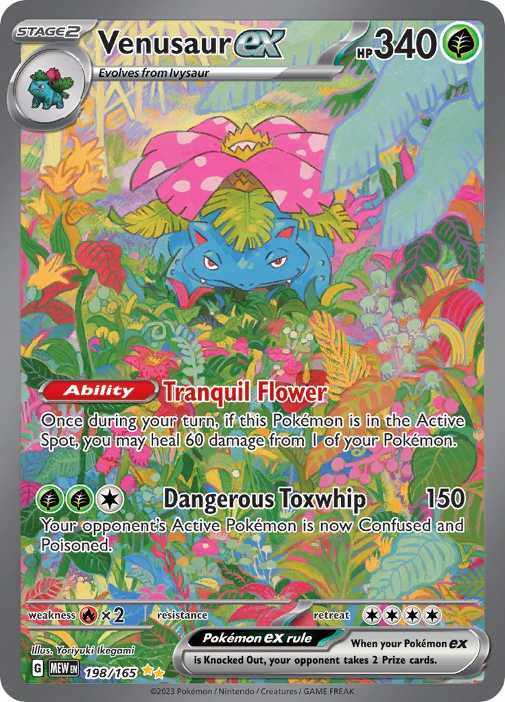 Venusaur ex (198/165) [Scarlet & Violet: 151] | Jack's On Queen