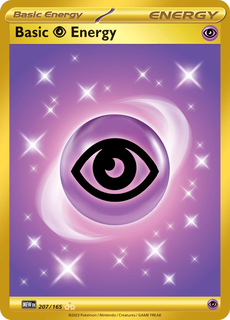 Basic Psychic Energy (207/165) [Scarlet & Violet: 151] | Jack's On Queen