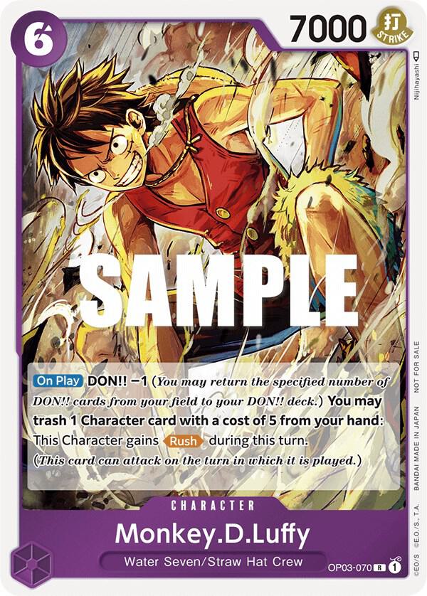 Monkey.D.Luffy (Dash Pack) (OP03-070) [Kingdoms of Intrigue] | Jack's On Queen