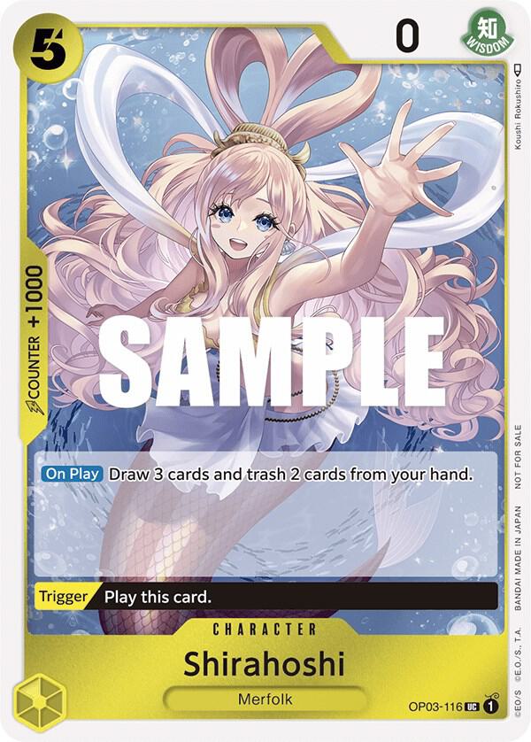 Shirahoshi (Dash Pack) (OP03-116) [Kingdoms of Intrigue] | Jack's On Queen