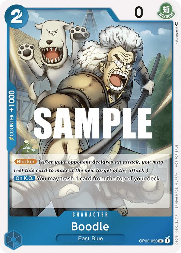 Boodle (Dash Pack) (OP03-050) [Kingdoms of Intrigue] | Jack's On Queen