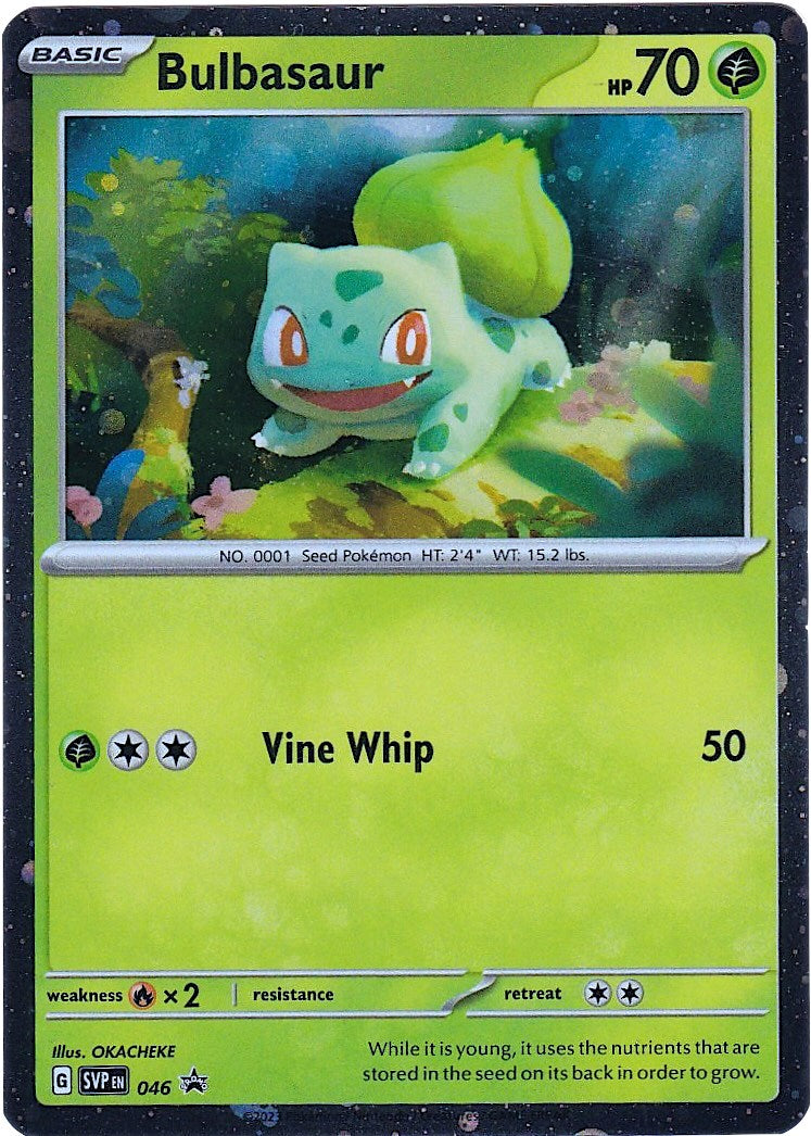 Bulbasaur (046) (Cosmos Holo) [Scarlet & Violet: Black Star Promos] | Jack's On Queen