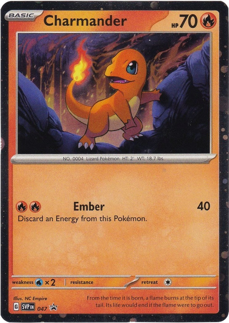 Charmander (047) (Cosmos Holo) [Scarlet & Violet: Black Star Promos] | Jack's On Queen