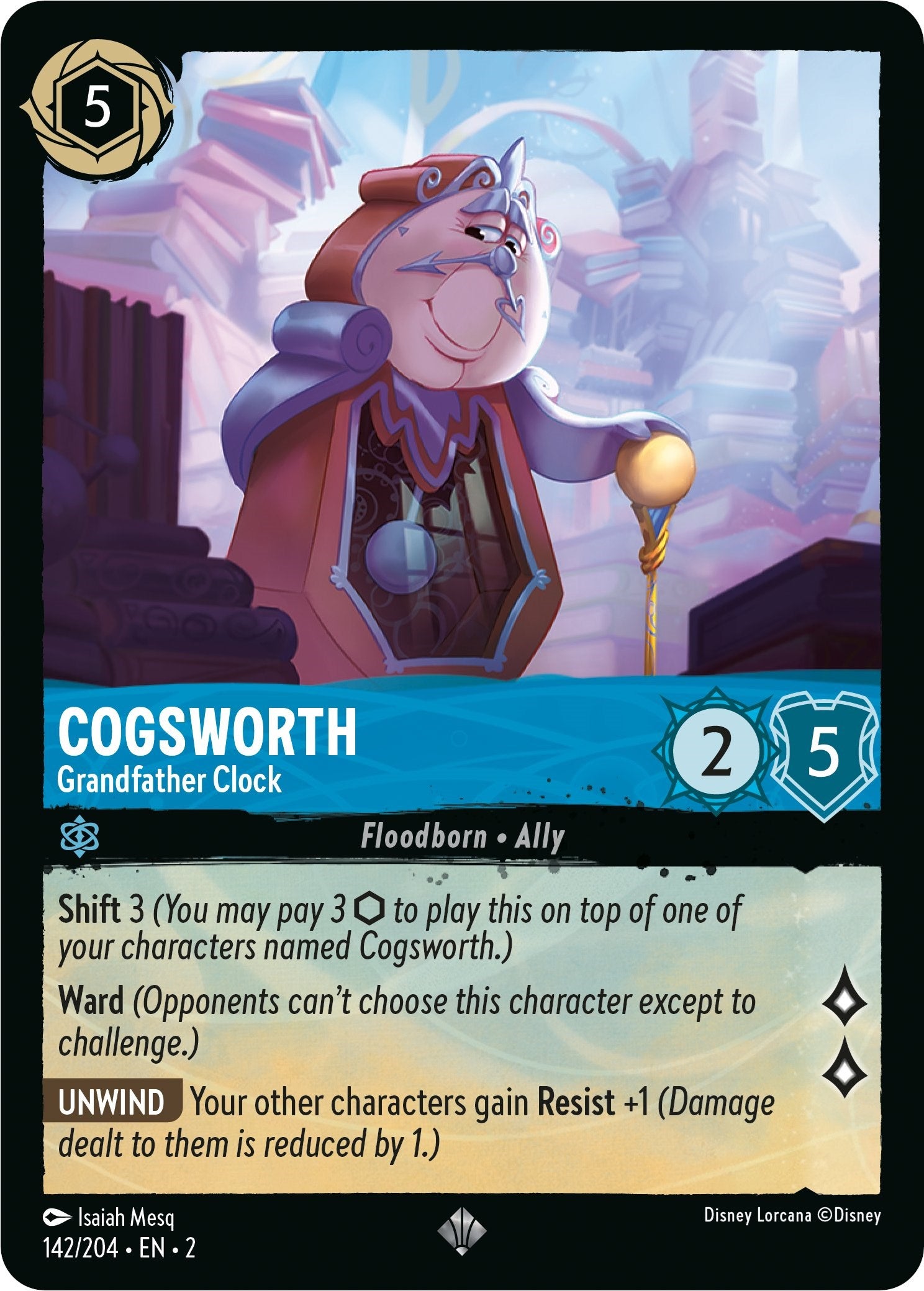 Cogsworth - Grandfather Clock (142/204) [Rise of the Floodborn] | Jack's On Queen