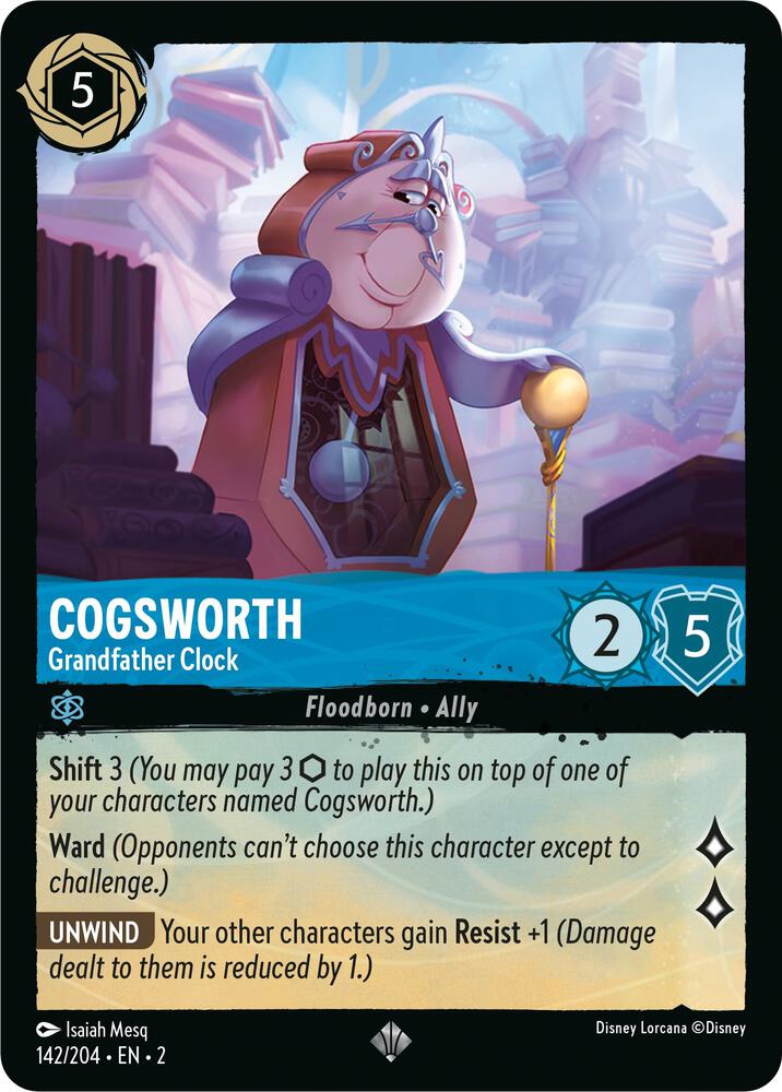 Cogsworth - Grandfather Clock (142/204) [Rise of the Floodborn] | Jack's On Queen