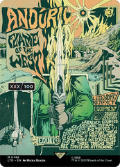 Anduril, Flame of the West (Borderless Poster) (Serialized) [The Lord of the Rings: Tales of Middle-Earth] | Jack's On Queen