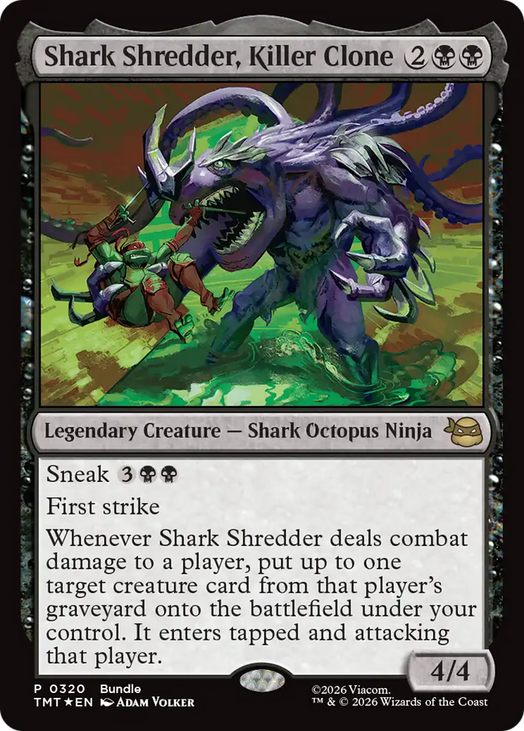 Shark Shredder, Killer Clone [Teenage Mutant Ninja Turtles Promos] | Jack's On Queen