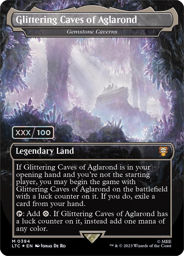 Glittering Caves of Aglarond - Gemstone Caverns (Serialized) [The Lord of the Rings: Tales of Middle-Earth Commander] | Jack's On Queen