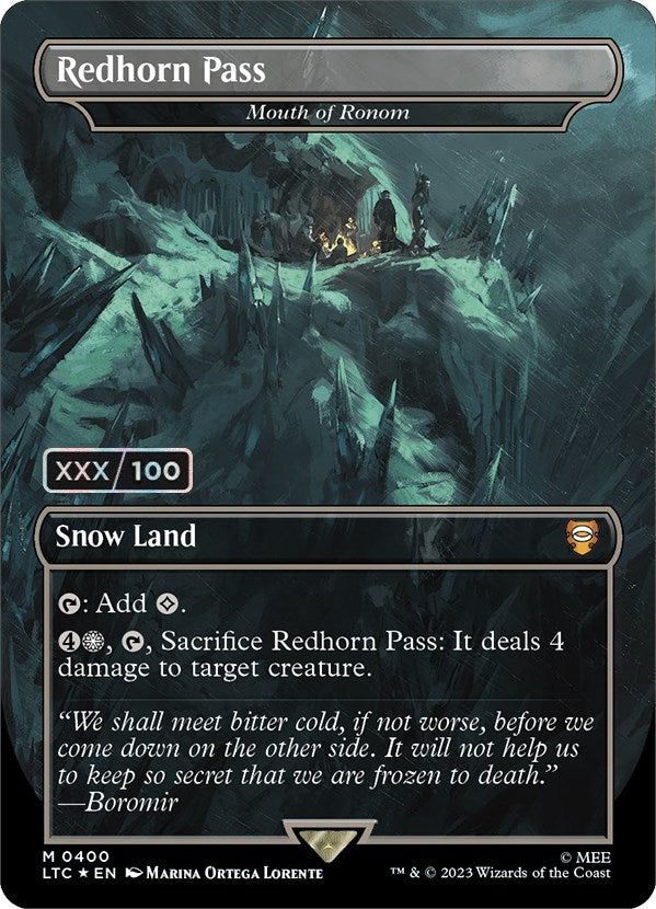 Redhorn Pass - Mouth of Ronom (Serialized) [The Lord of the Rings: Tales of Middle-Earth Commander] | Jack's On Queen