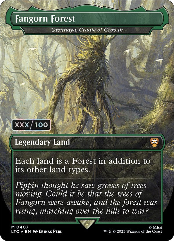 Fangorn Forest - Yavimaya, Cradle of Growth (Serialized) [The Lord of the Rings: Tales of Middle-Earth Commander] | Jack's On Queen