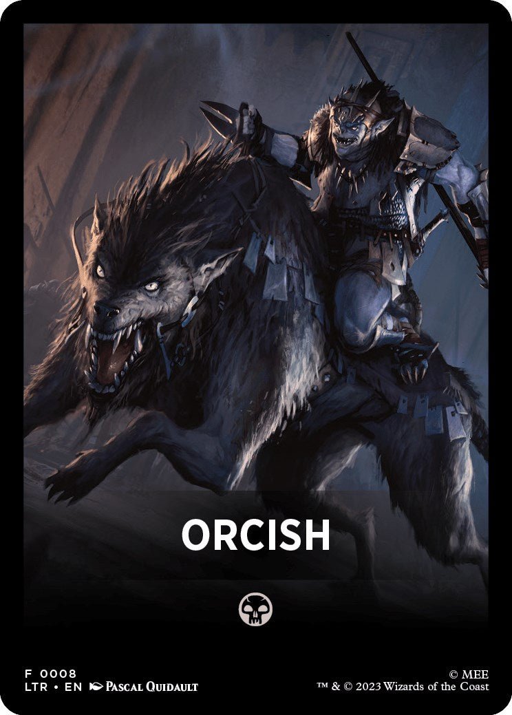 Orcish Theme Card [The Lord of the Rings: Tales of Middle-Earth] | Jack's On Queen