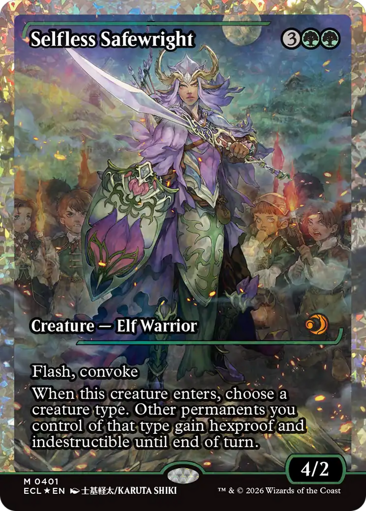 Selfless Safewright (Showcase) (Fracture Foil) [Lorwyn Eclipsed] | Jack's On Queen