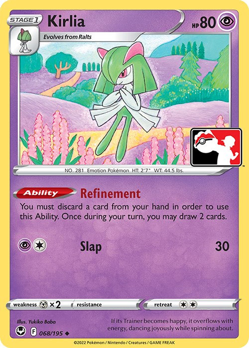 Kirlia (068/195) [Prize Pack Series Four] | Jack's On Queen