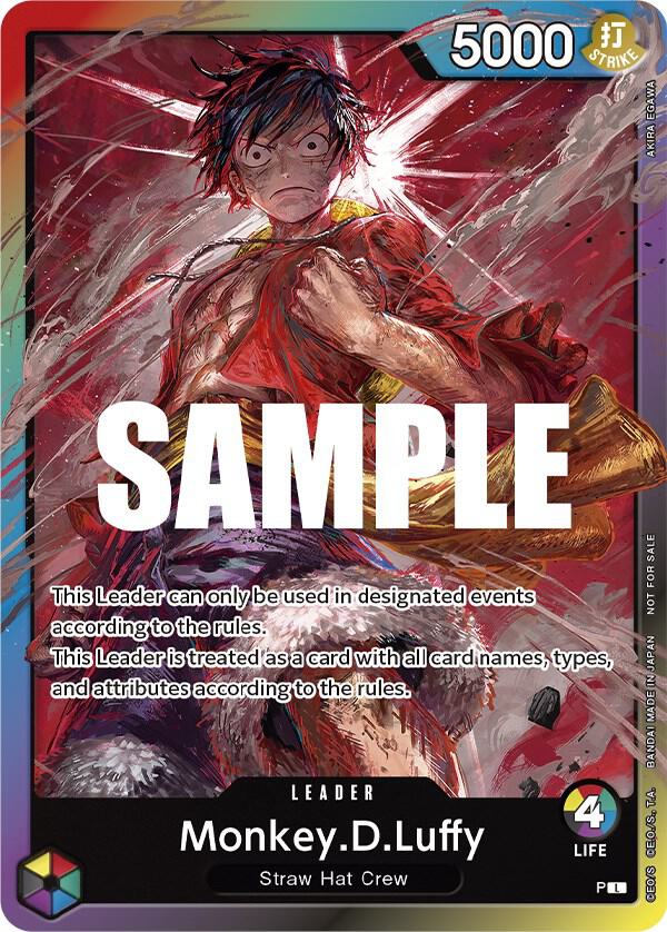 Monkey.D.Luffy (Leader Pack) (Sealed Battle 2023 Vol. 1) [One Piece Promotion Cards] | Jack's On Queen